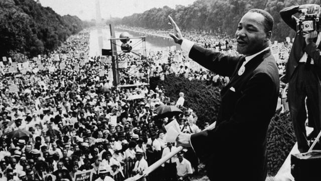 MLK At The March On Washington 