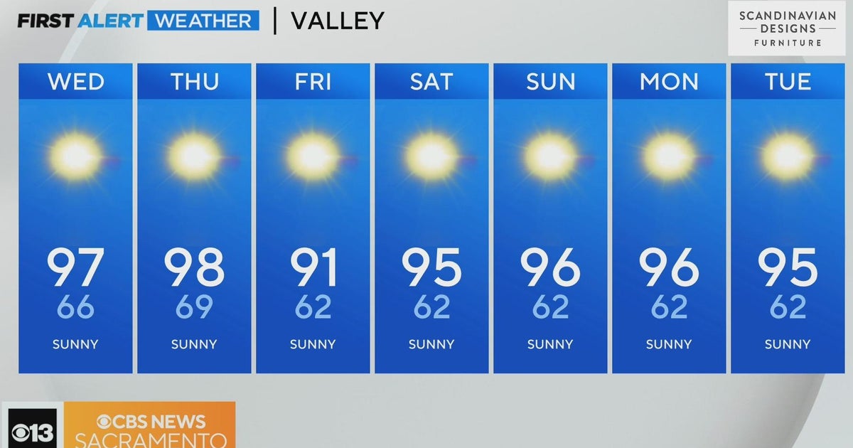Wednesday morning weather forecast - Aug. 23, 2023