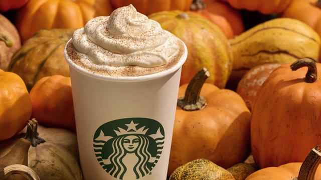 Starbucks' Pumpkin Spice Latte 