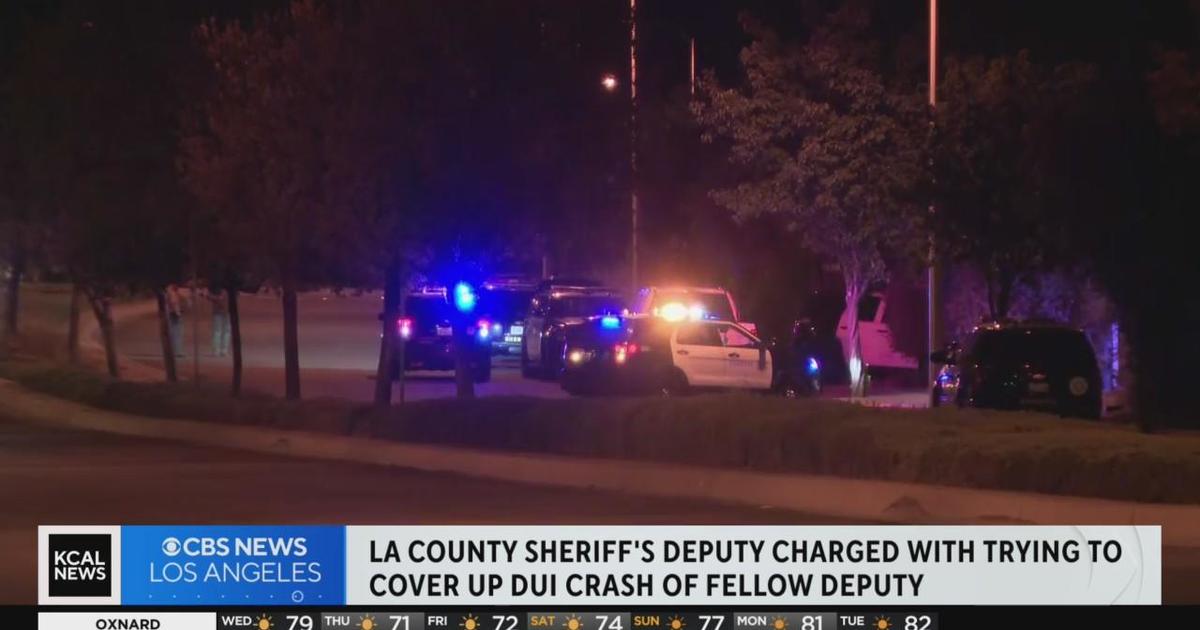 LA County Deputy Charged With Trying To Cover Up Deputy's Crash - CBS ...