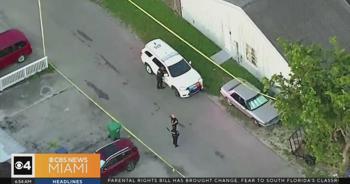 Law enforcement examine Miami Gardens shooting Law enforcement examine Miami Gardens shooting