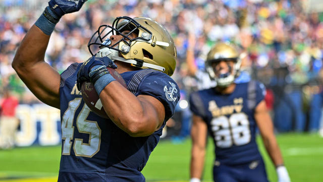 COLLEGE FOOTBALL: NOV 12 Notre Dame vs Navy 