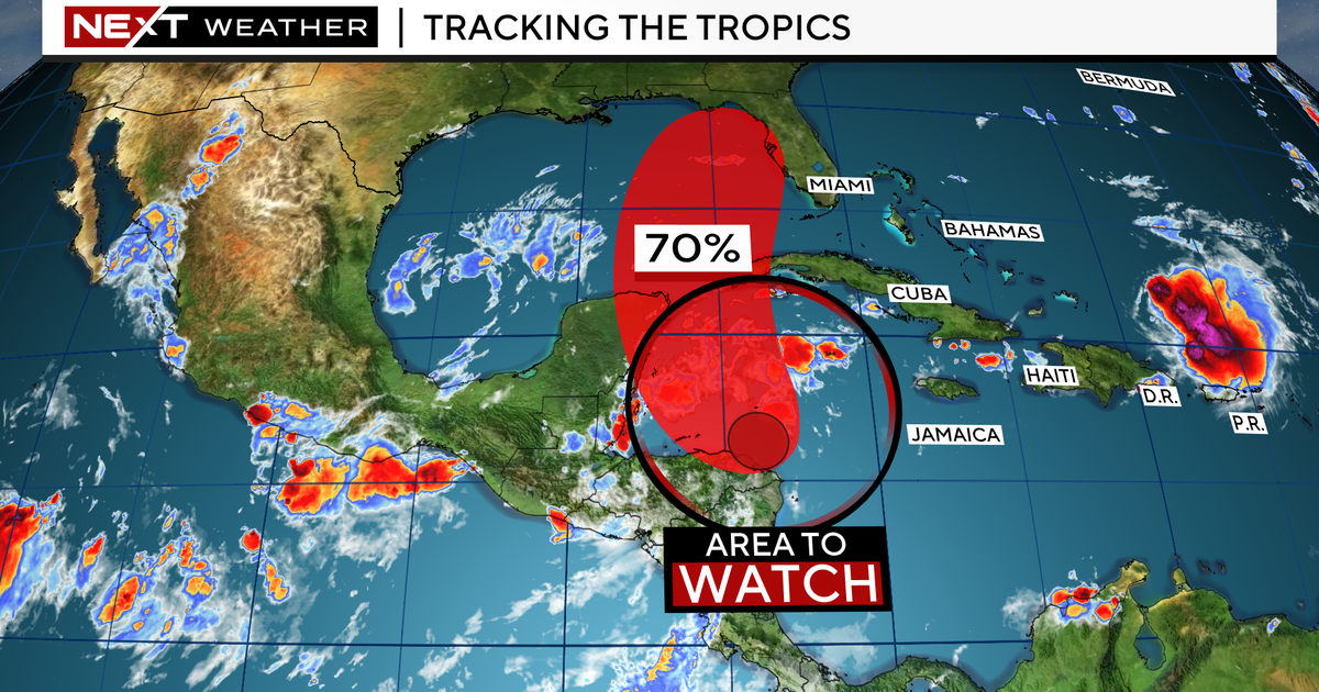 Tracking The Tropics: Disturbance in NW Caribbean to bring us rain early next week Tracking The Tropics: Disturbance in NW Caribbean to bring us rain early next week