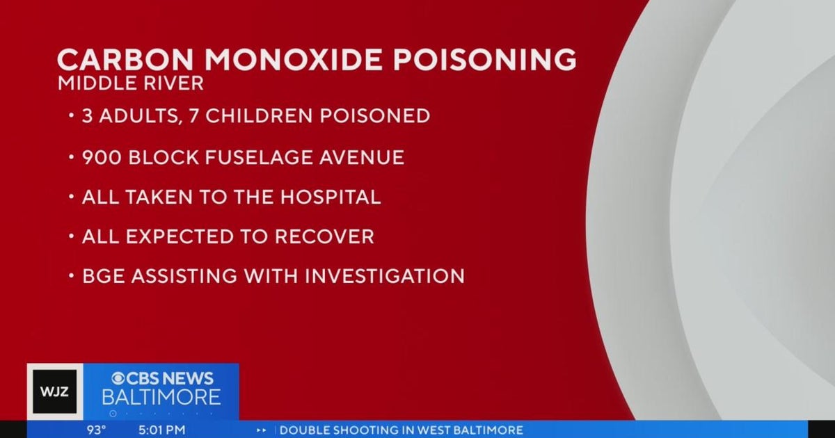 Baltimore County Firefighters 10 people hospitalized with carbon