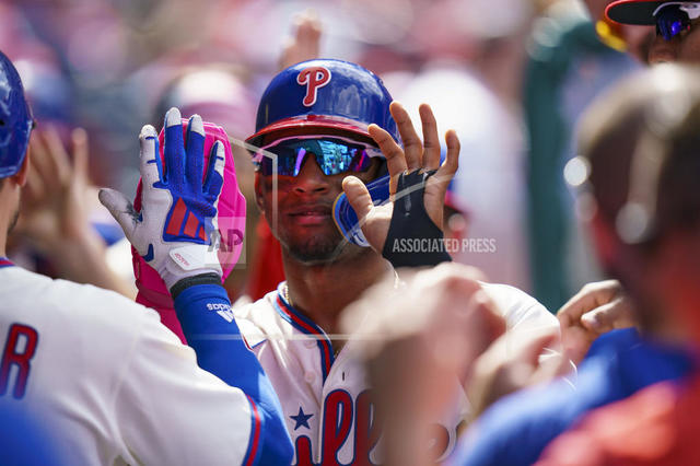 Aaron Nola, Kyle Schwarber power Phillies past Cubs 12-3 to snap 5-game skid