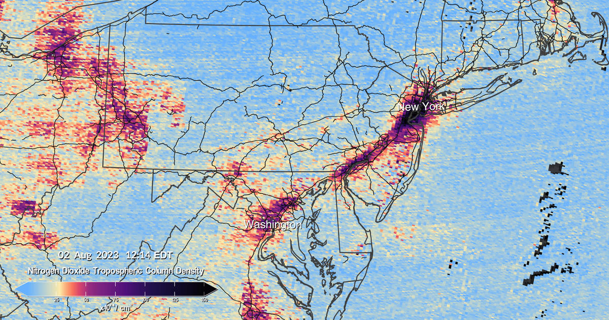 NASA zveřejnila první snímky mapy znečištění USA z nového přístroje vypuštěného do vesmíru: ‚Game-changeing data‘