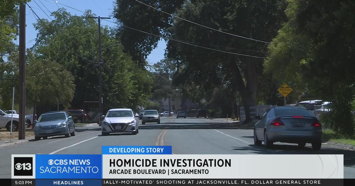 Arcade Boulevard Homicide Investigation Underway In Sacramento Cbs