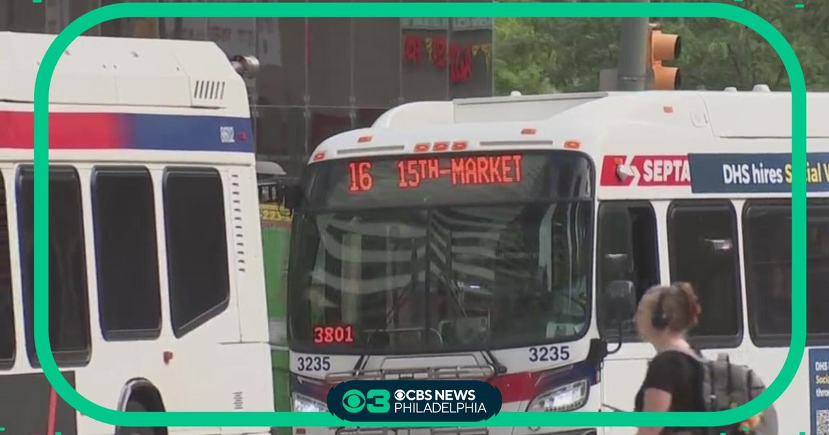 SEPTA buses skipping stops in Philadelphia's Center City - CBS Philadelphia