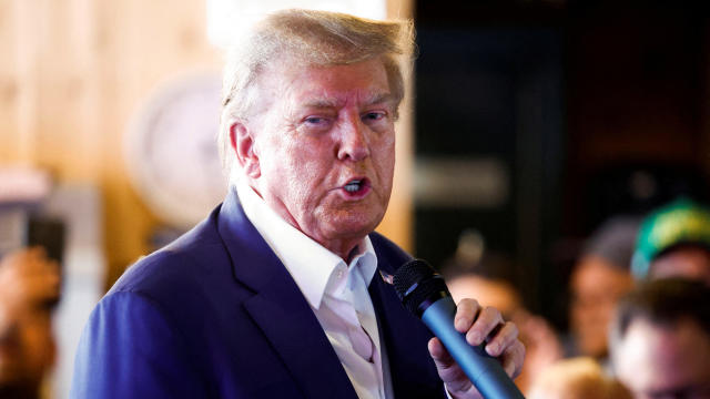 FILE PHOTO: Republican presidential contender Donald Trump campaigns at Iowa State Fair 