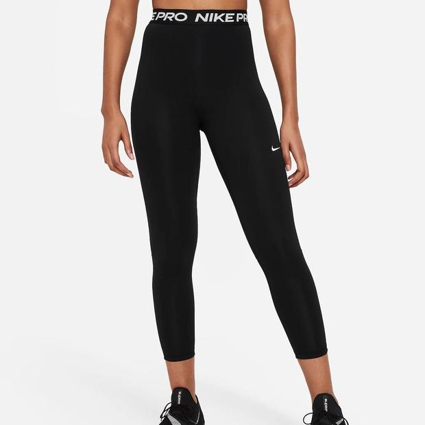 Nike Pro 365 Women's High-Waisted 7/8 Mesh Panel Leggings 