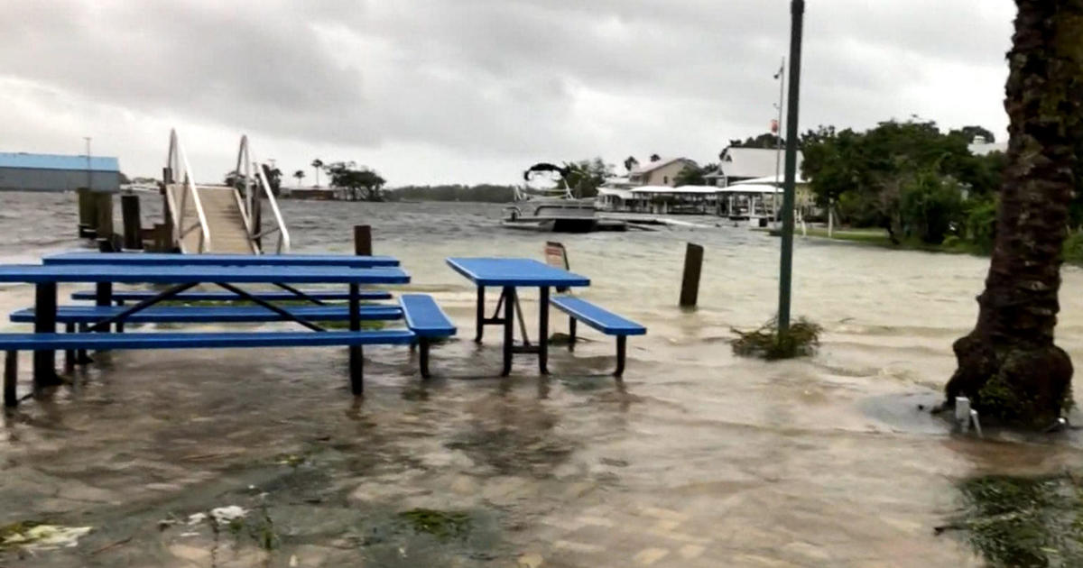 Hurricane Idalia storm surge flooding Florida Gulf coastline communities