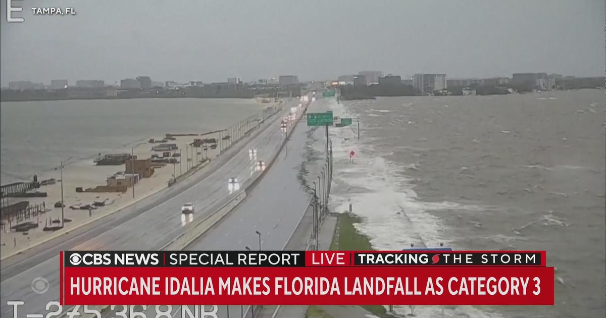 Hurricane Idalia Makes Landfall In Florida - CBS Chicago