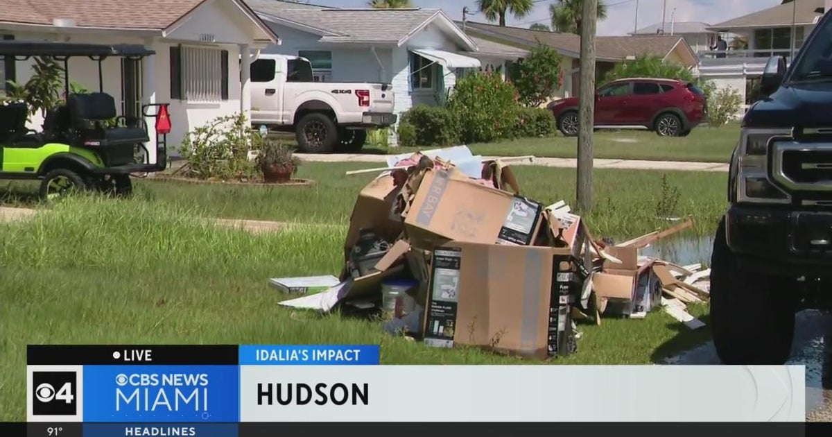 Damage assessment, clean up in Florida counties strike by Idalia