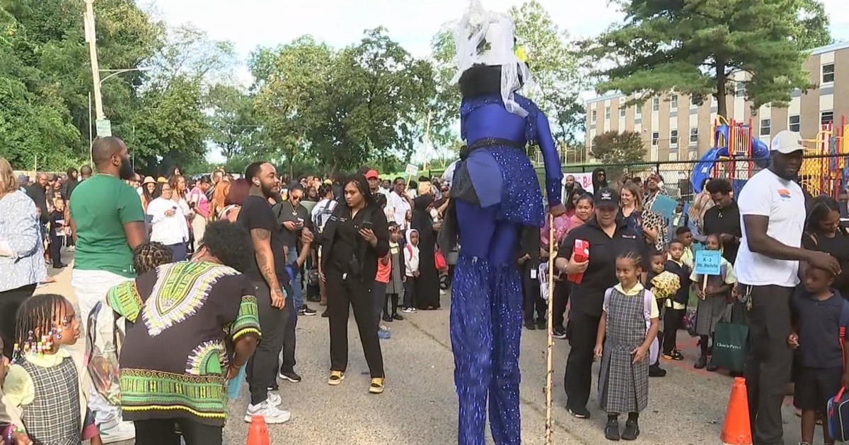 Students, parents excited for back-to-school at West Philadelphia