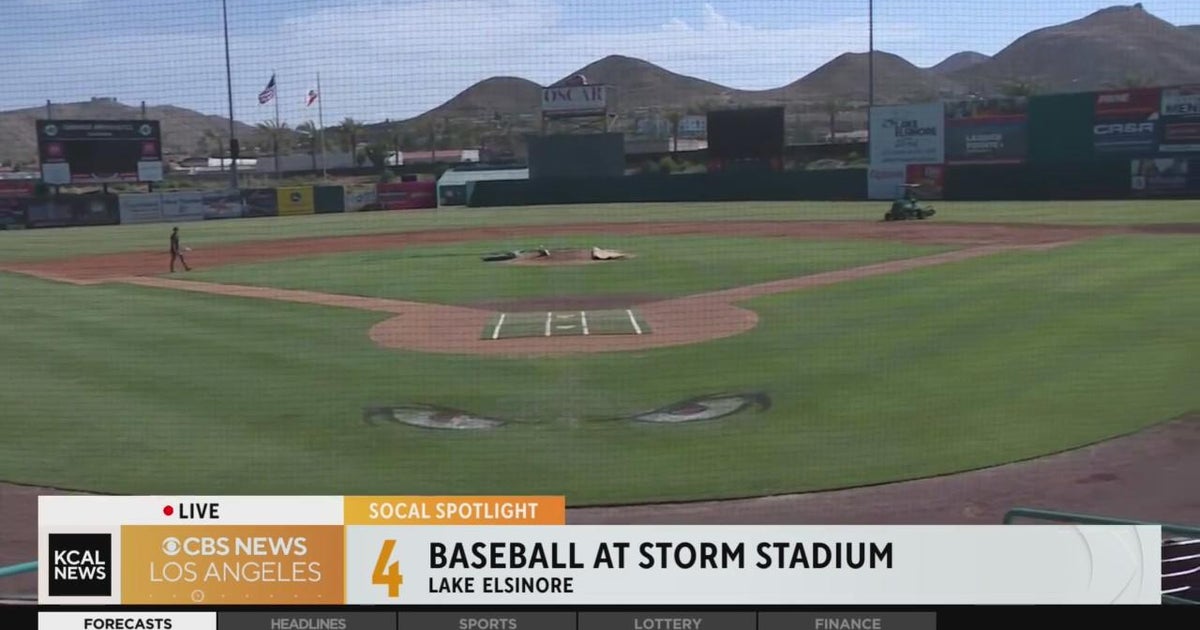 SoCal Spotlight Baseball at Storm Stadium in Lake Elsinore CBS Los