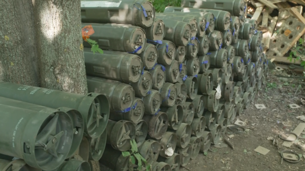 Ukraine's troops show CBS News how controversial U.S. cluster munitions help them hold Russia at bay