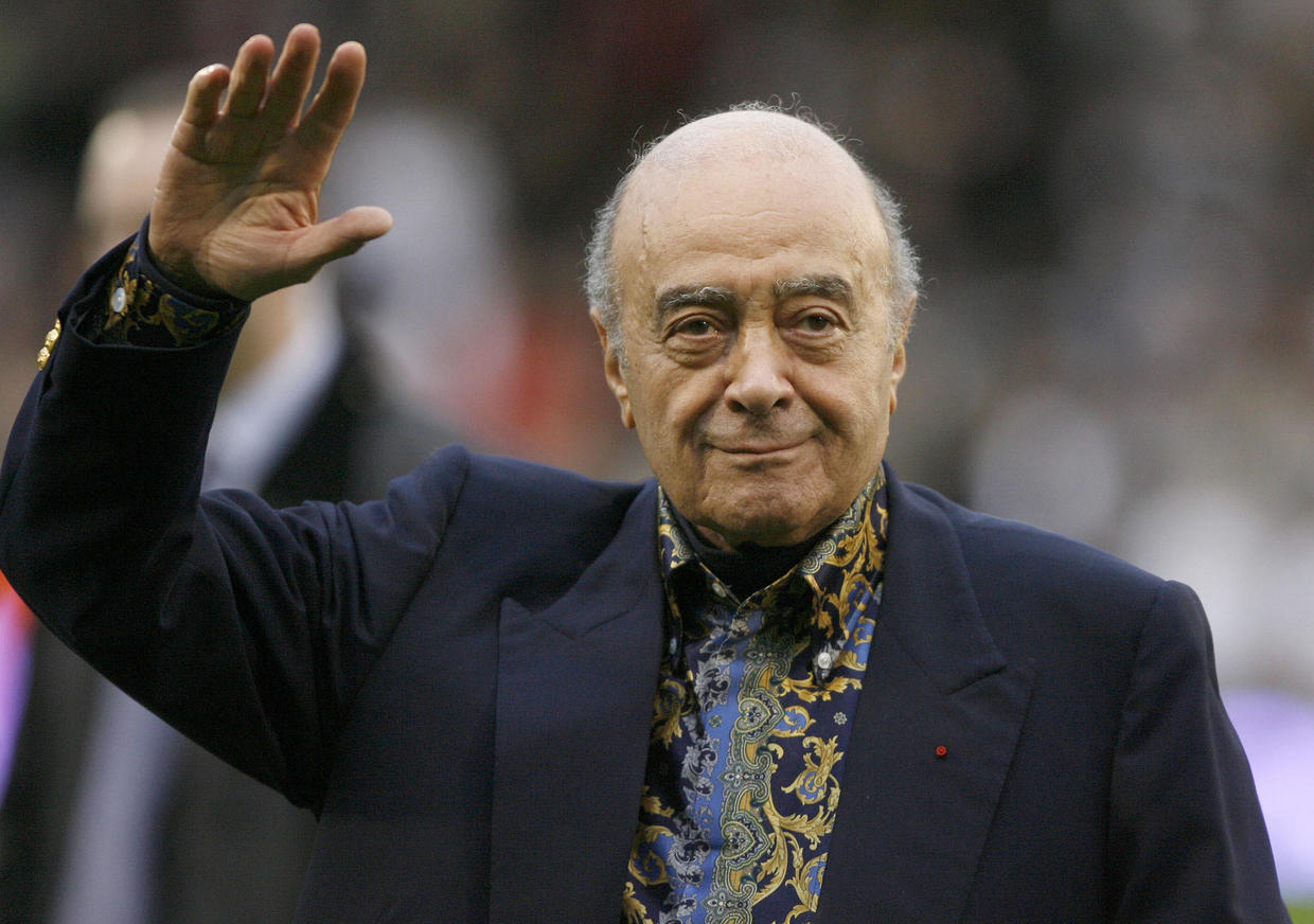 Mohamed Al Fayed, famed businessman and critic of crash that killed his son and Princess Diana, dies at 94