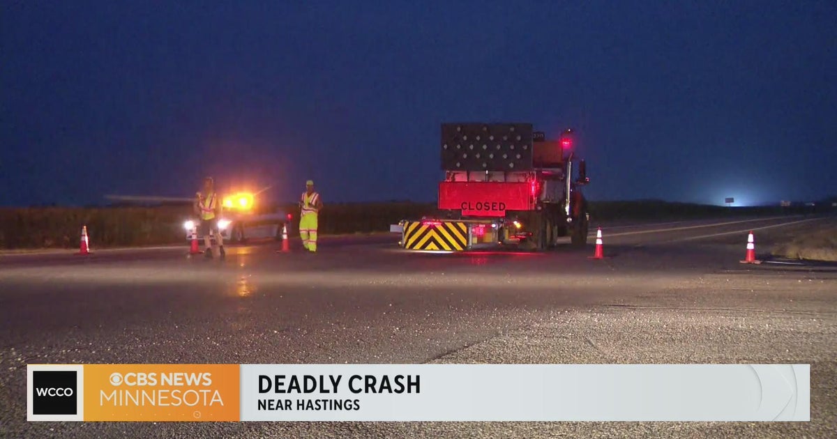 Man killed in crash that shut down Highway 55 - CBS Minnesota