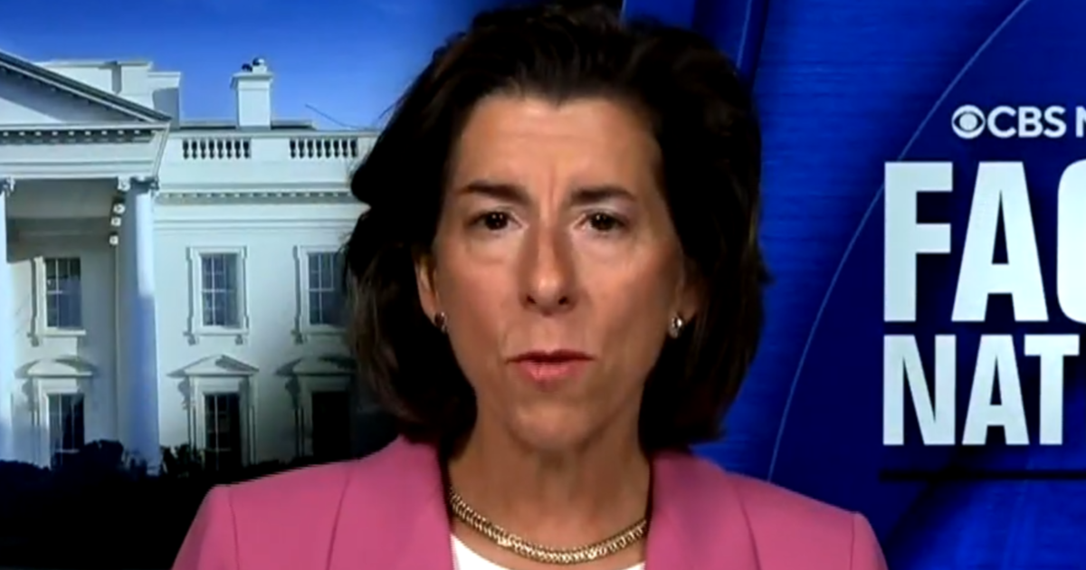 Commerce Secretary Gina Raimondo says business enterprise leaders are “extremely concerned” about a government shutdown