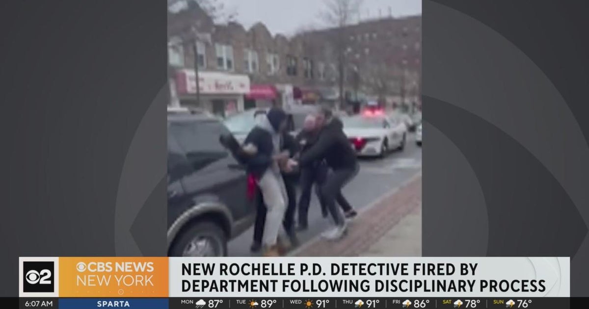 New Rochelle detective fired over 2021 encounter with suspect - CBS New ...