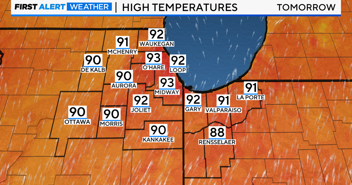 Chicago First Alert Weather: Steamy weather to stay through tomorrow ...