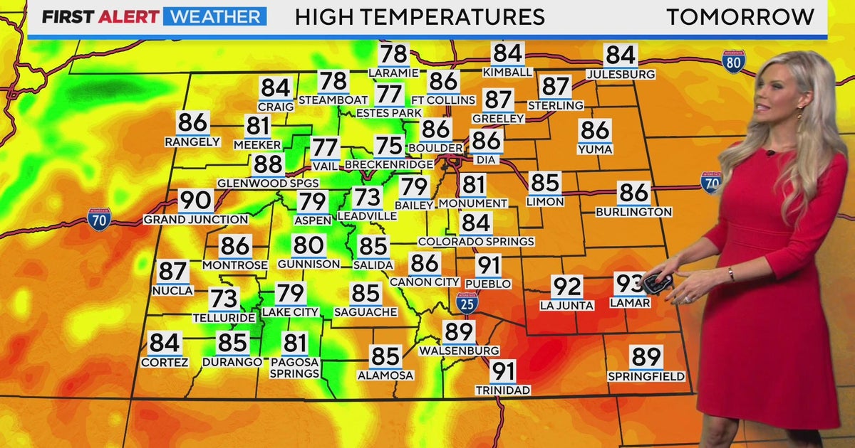 Warmer Temperatures Return Quickly To Denver - CBS Colorado