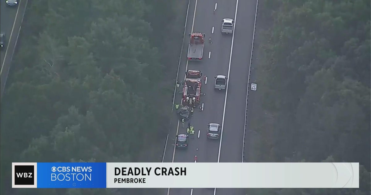 One Dead Two Hurt In Single Car Crash On Route 3 In Pembroke Cbs Boston One Dead Two Hurt In Single Car Crash On Route 3 In Pembroke Cbs Boston