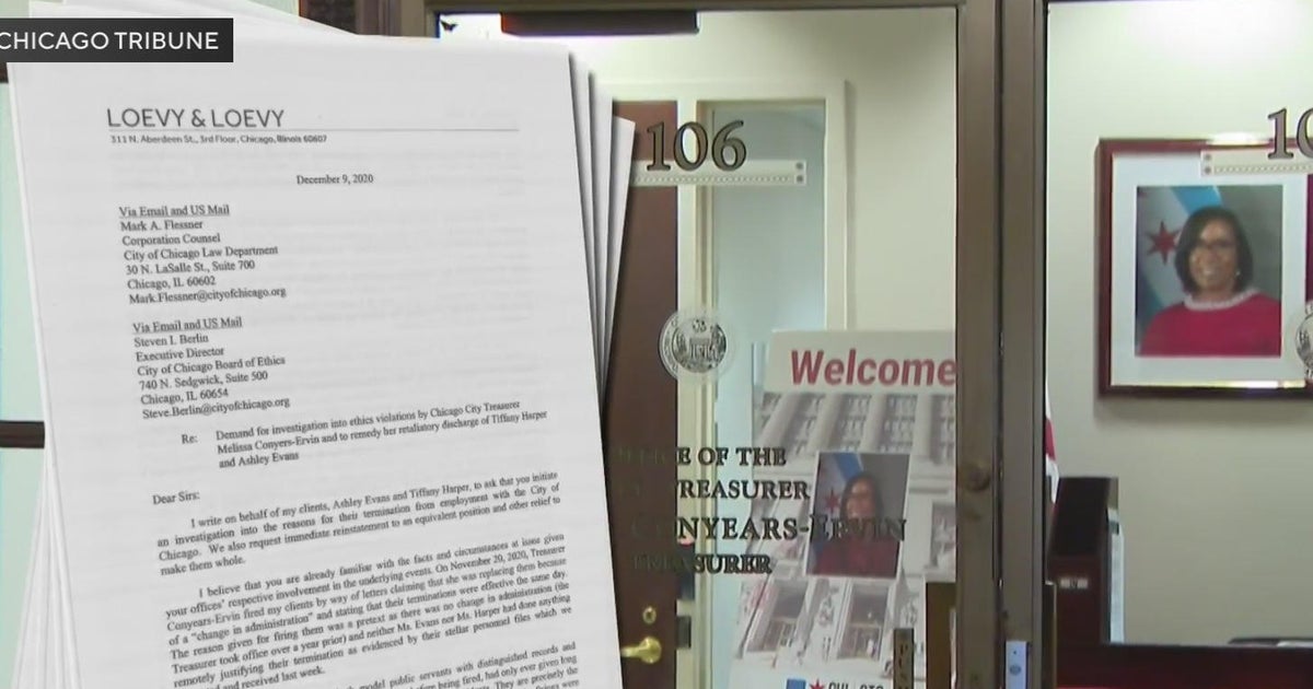 Ethics violation controversy hits city treasurer CBS Chicago