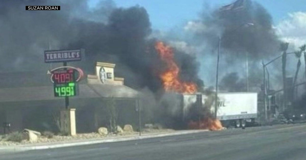 Semi driver from Manteca arrested after walking away from fiery crash, ordering lunch for himself