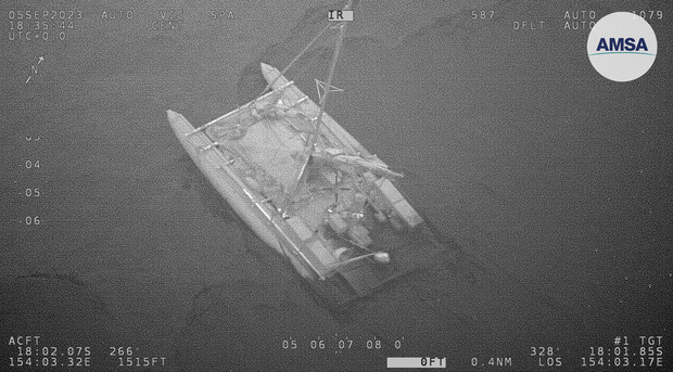 Sailors reach land safely after sharks nearly sink their boat off Australia: There were many — maybe 20, maybe 30, maybe more
