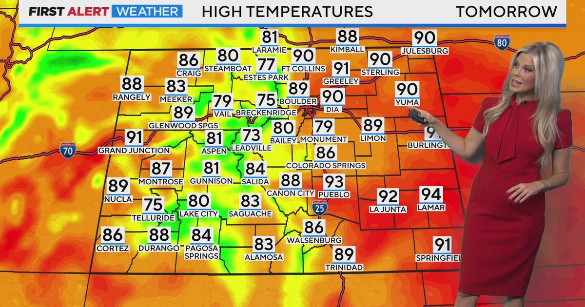 One More Hot Day Before Late Weekend Cool Down - CBS Colorado