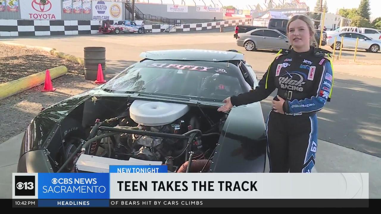 Lincoln girl too young for drivers license already racing in junior NASCAR competitions