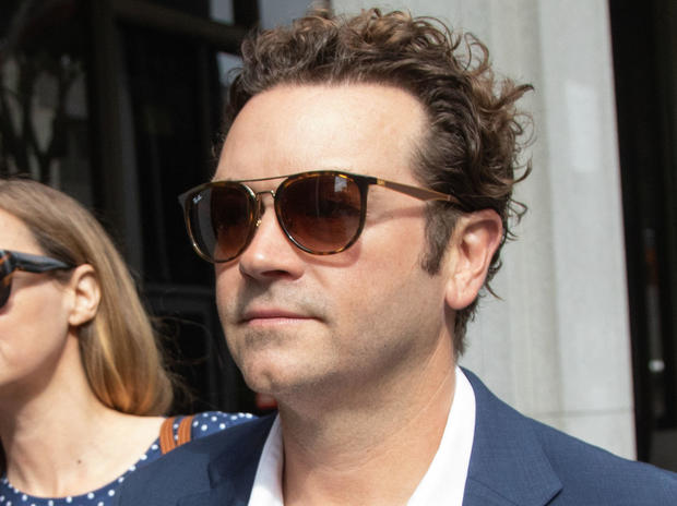 Actor Danny Masterson arrives at the Clara Shortridge Foltz Criminal Justice Center in Los Angeles on May 31, 2023.