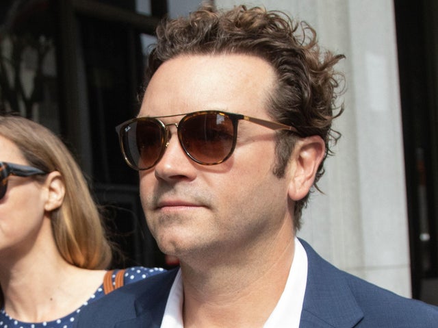 Actor Danny Masterson arrives at the Clara Shortridge Foltz Criminal Justice Center in Los Angeles on May 31, 2023. 