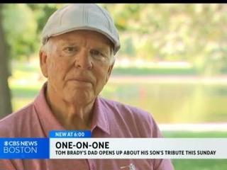 I'm just honored to be his dad. And happy as could be to be able to walk  the journey with him. The way Tom Brady Sr. talks about his son…