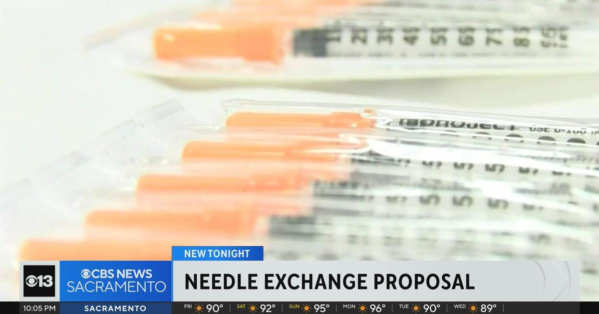 Placer County Sheriff sounds alarm about proposed needle exchange program – CBS News