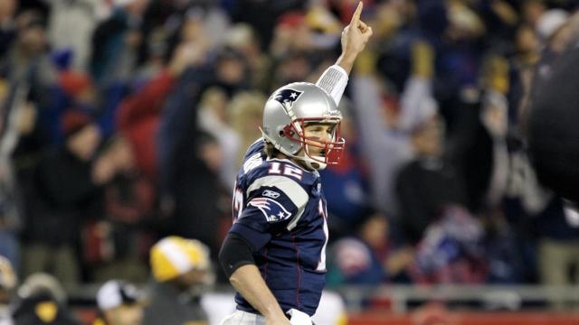 Tom Brady vs. the Steelers in 2007 