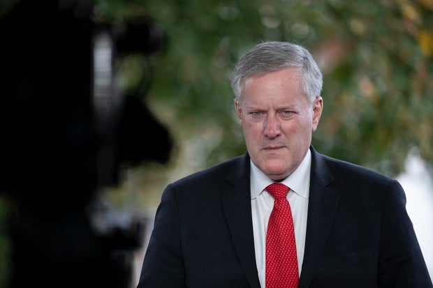 Trump White House chief of staff Mark Meadows