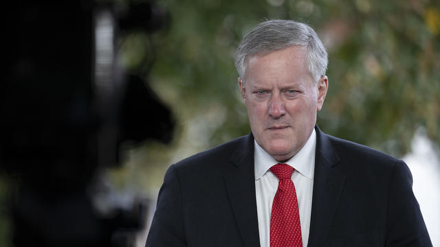 Trump White House chief of staff Mark Meadows 