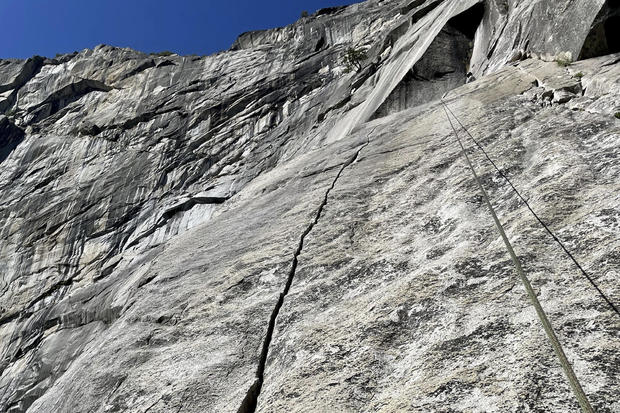 Yosemite Cracking Cliff 