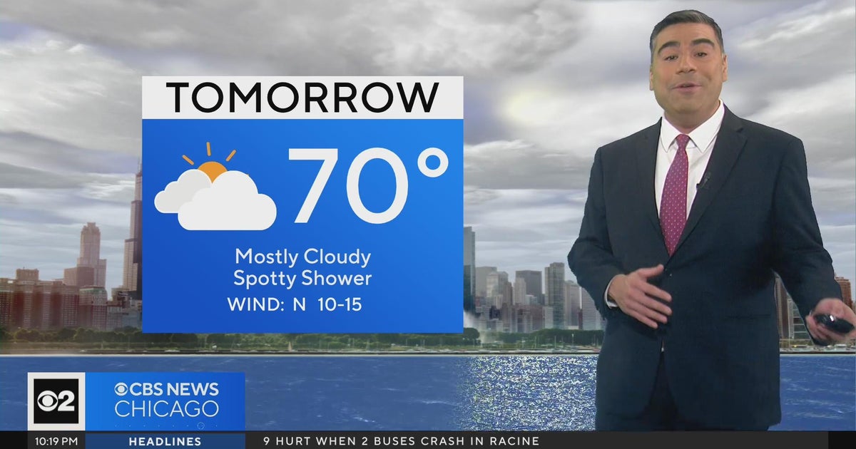 Chicago First Alert Weather: Mostly cloudy again Friday - CBS Chicago