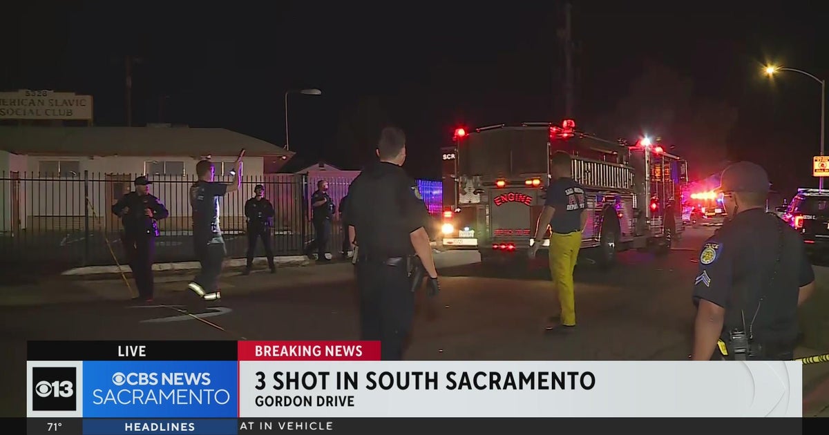 3 shot in south Sacramento