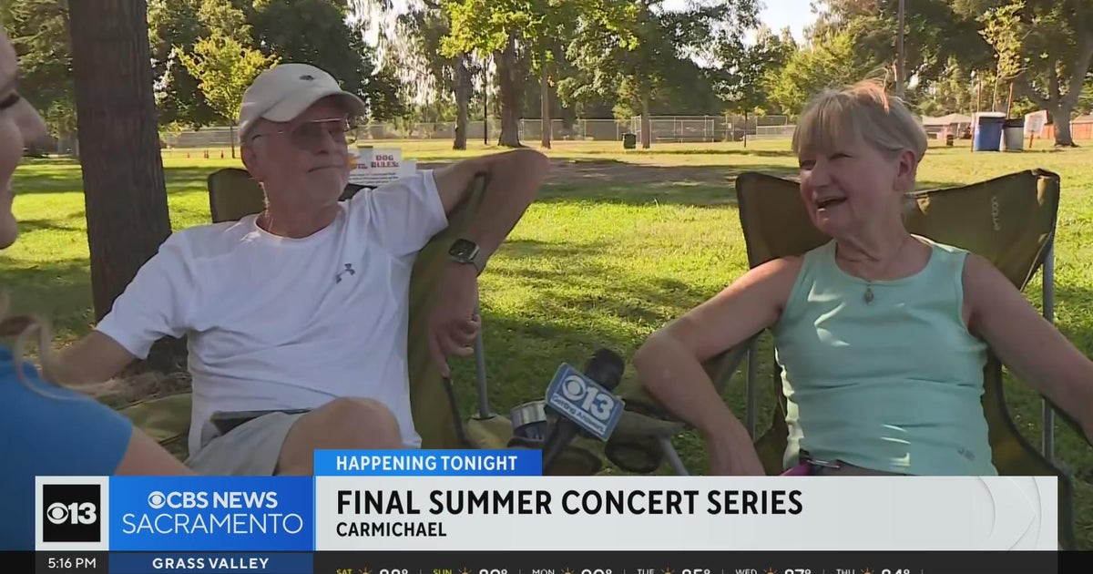 Final summer concert series in Carmichael