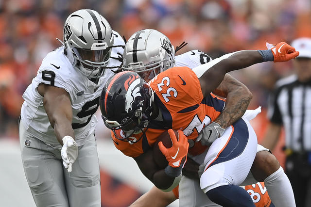 Denver Broncos at Las Vegas Raiders third quarter recap - Mile