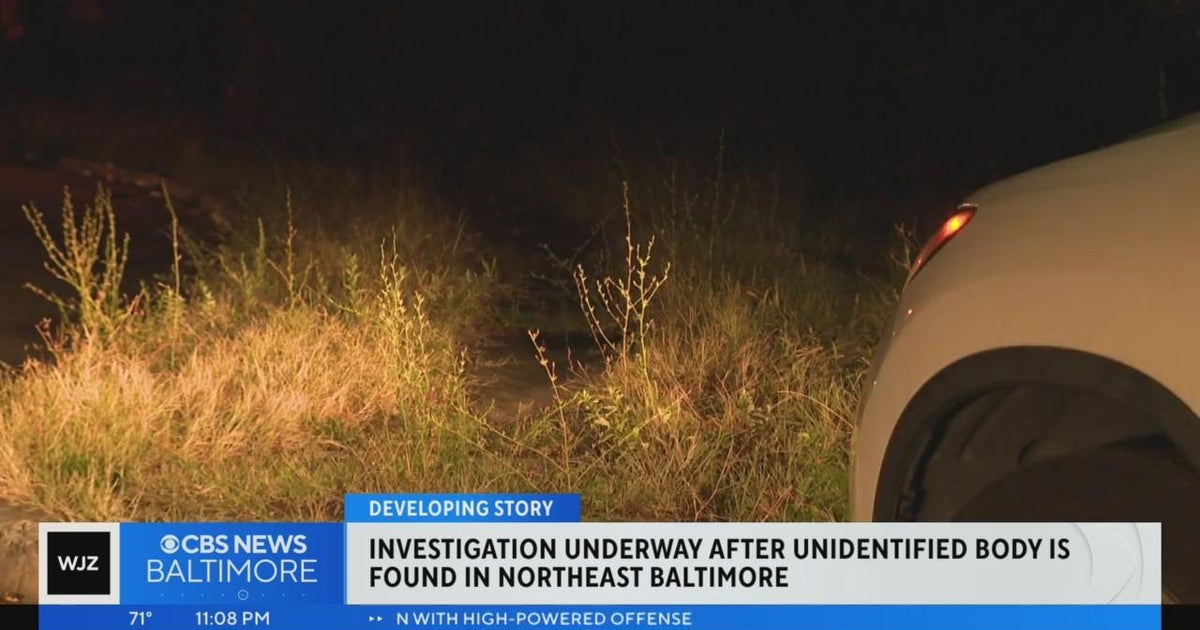 Baltimore Police Dead body found in wooded area near Herring Run Park