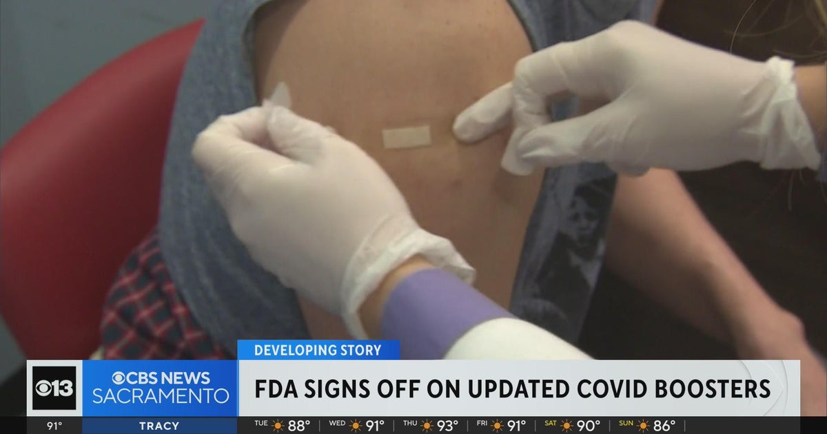 FDA signs off on updated COVD vaccines and booster shots