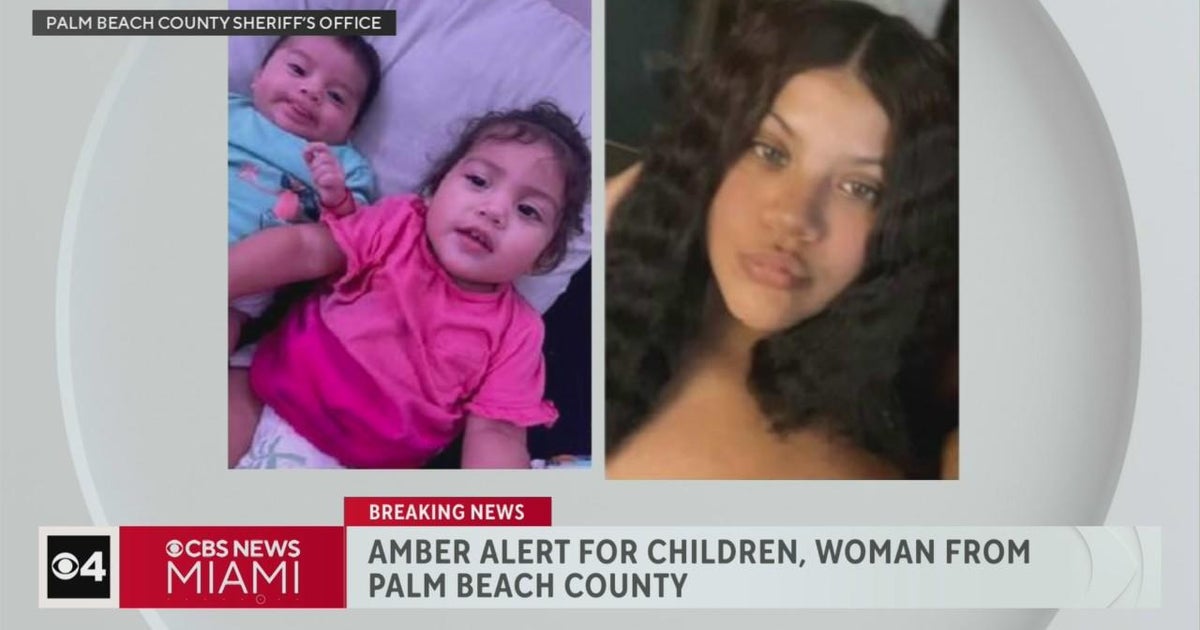 Amber Alert issued for missing South Florida children - CBS Miami