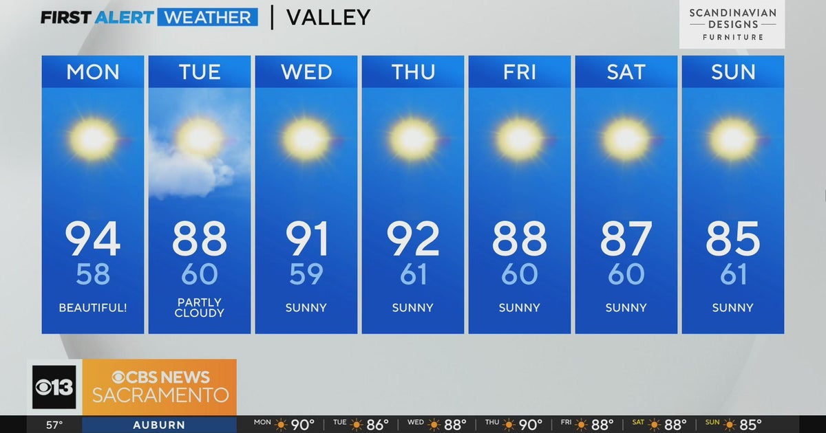 Monday morning weather forecast - 9/11/23