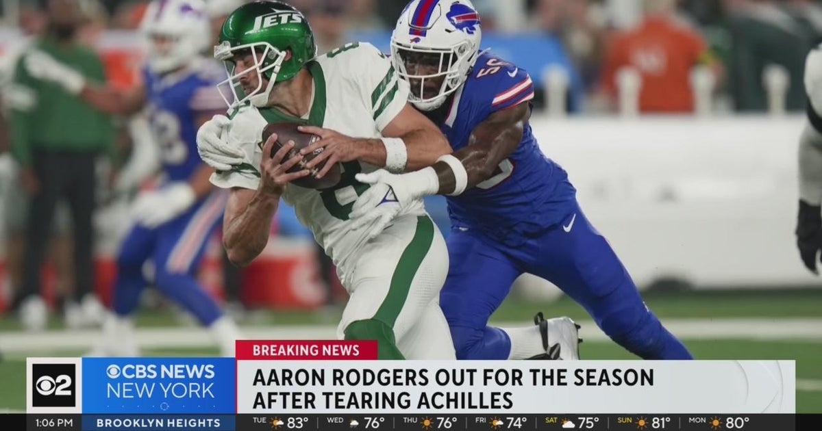 CBS Sports: Aaron Rodgers out for the season with Achilles tendon ...