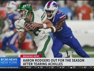 NY Jets quarterback Aaron Rodgers out for season with torn Achilles tendon  - Anchorage Daily News